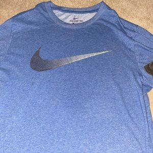 Men’s Blue Nike DriFit Tee